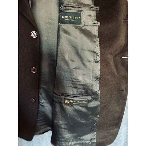 Loro Piana Italy Mens Pure Cashmere Jacket 50R Cocoa elegant luxury old money - Picture 5 of 7